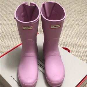 Hunter original back adjustable short rain boot